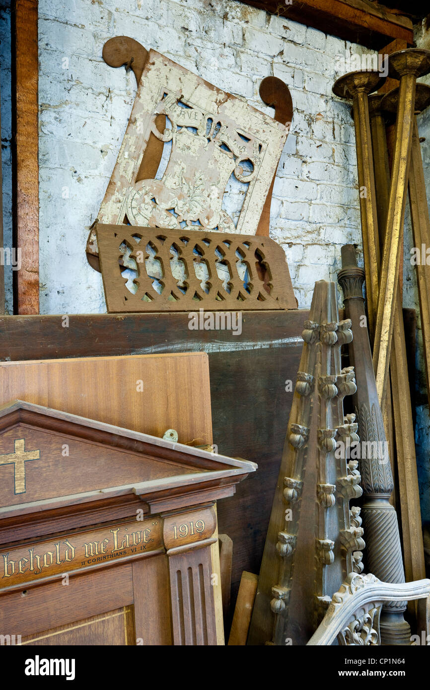 Macchine per la lavorazione del legno e della falegnameria fabbrica, occupata da J R Spalding. Foto Stock