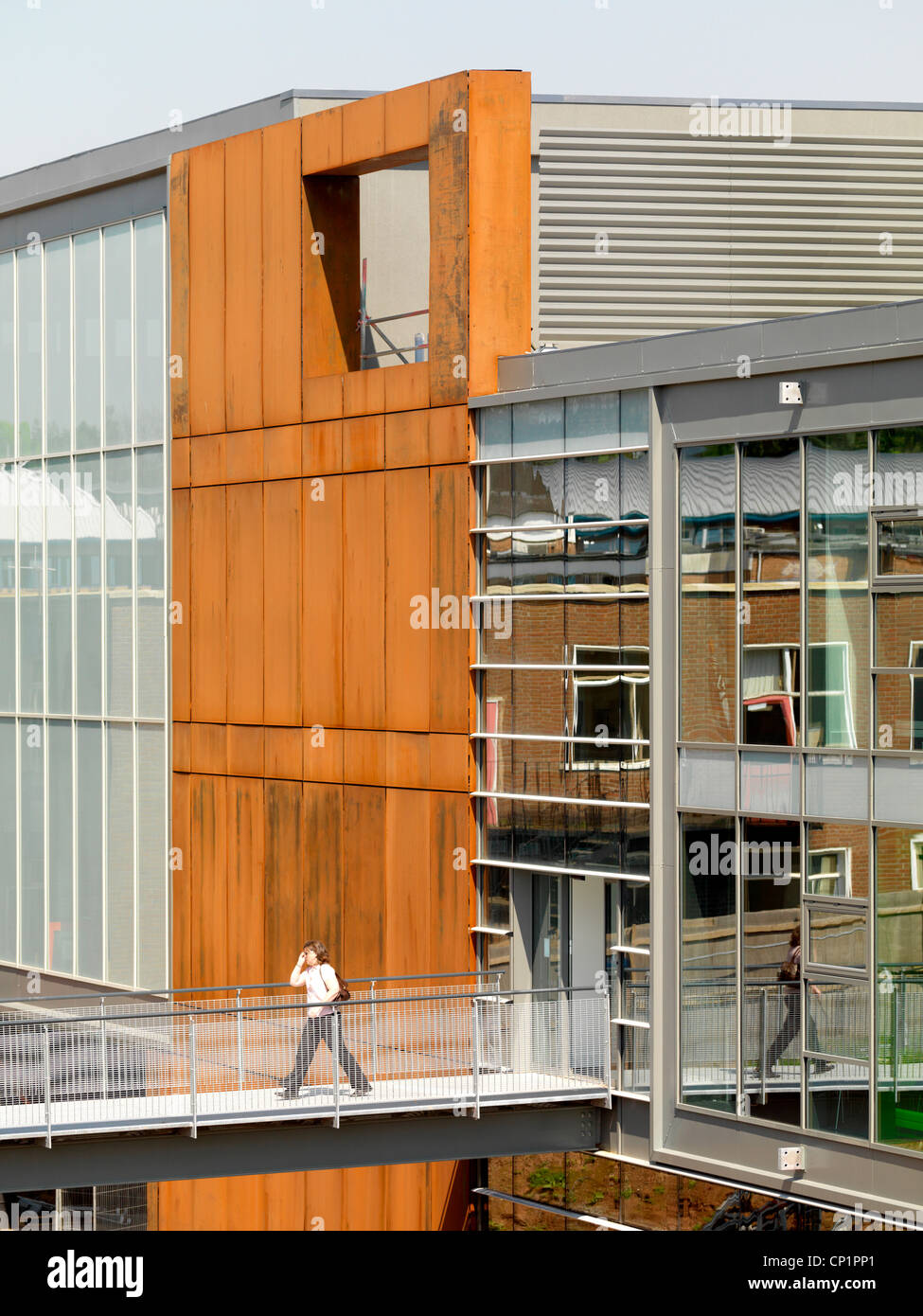 Herefordshire College of Technology, Hereford Learning Village, Hereford Foto Stock