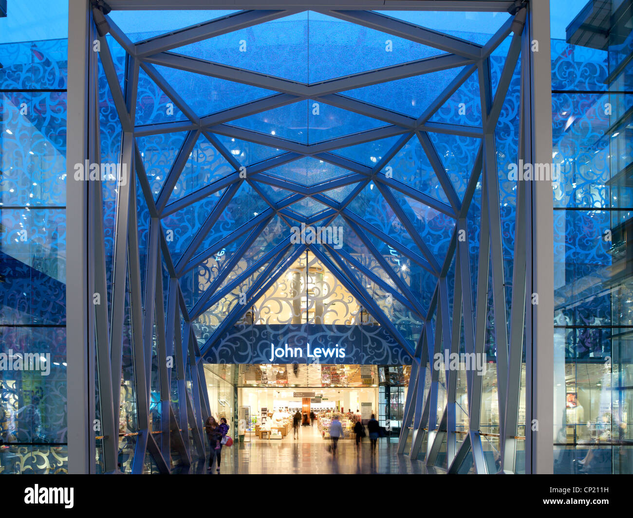 John Lewis Partnership, John Lewis Leicester Foto Stock