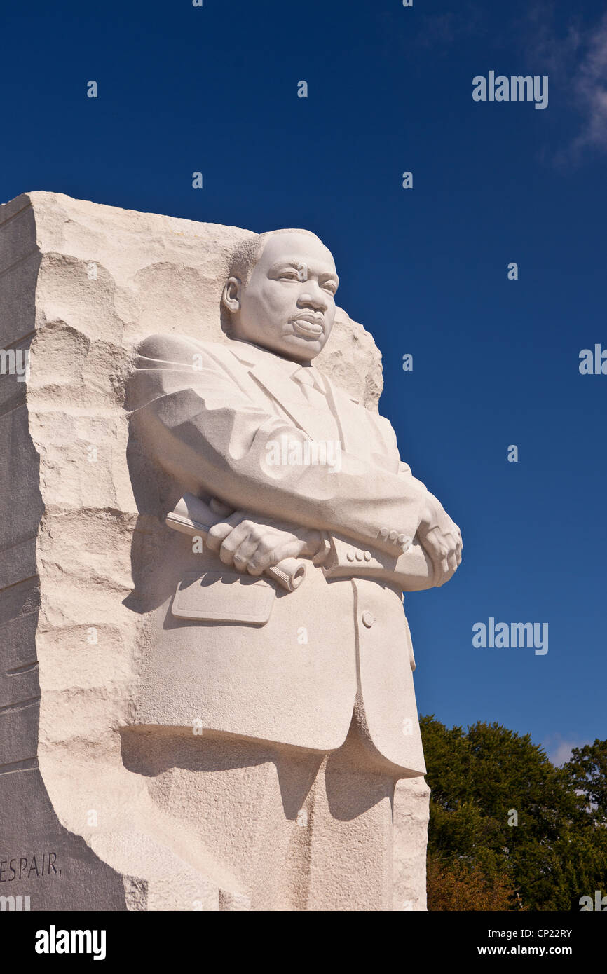 WASHINGTON DC, Stati Uniti d'America - Martin Luther King Jr. Memorial. Foto Stock