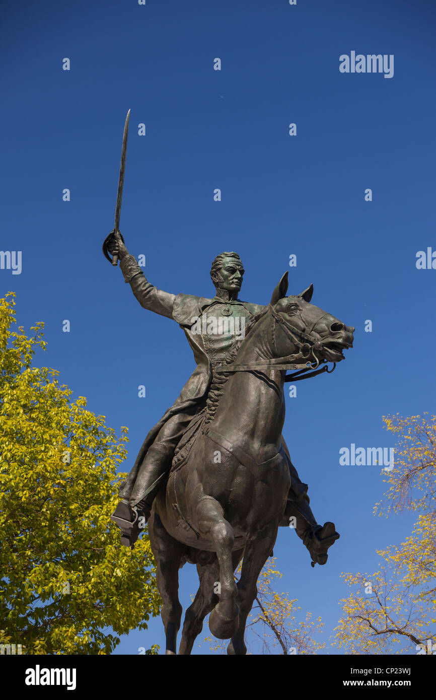 WASHINGTON, DC, Stati Uniti d'America - Simon Bolivar statua. Foto Stock