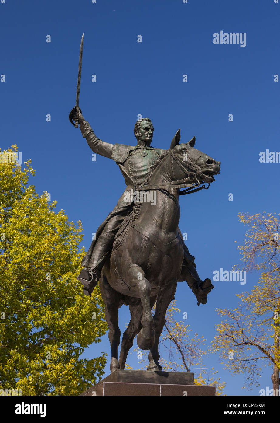 WASHINGTON, DC, Stati Uniti d'America - Simon Bolivar statua. Foto Stock