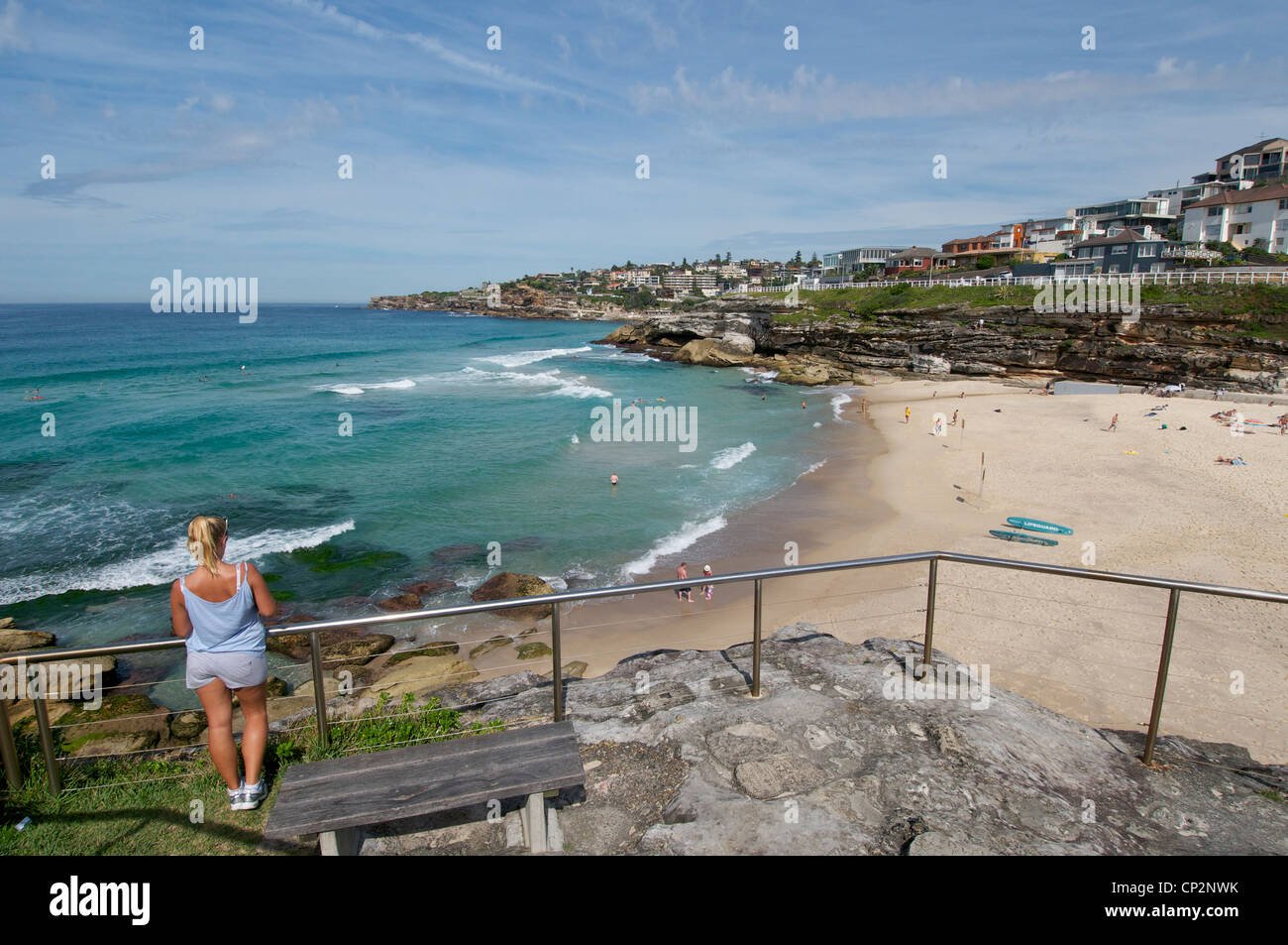 Spiaggia Tamarmara Sydney Australia Foto Stock