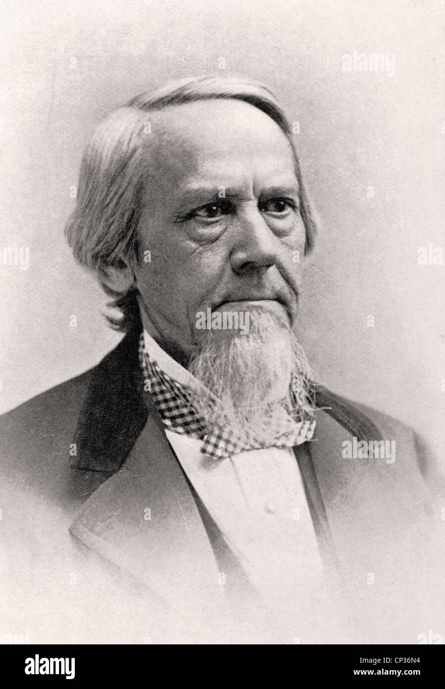 Elias Loomis, 1811 - 1889. Matematico americano. Foto Stock