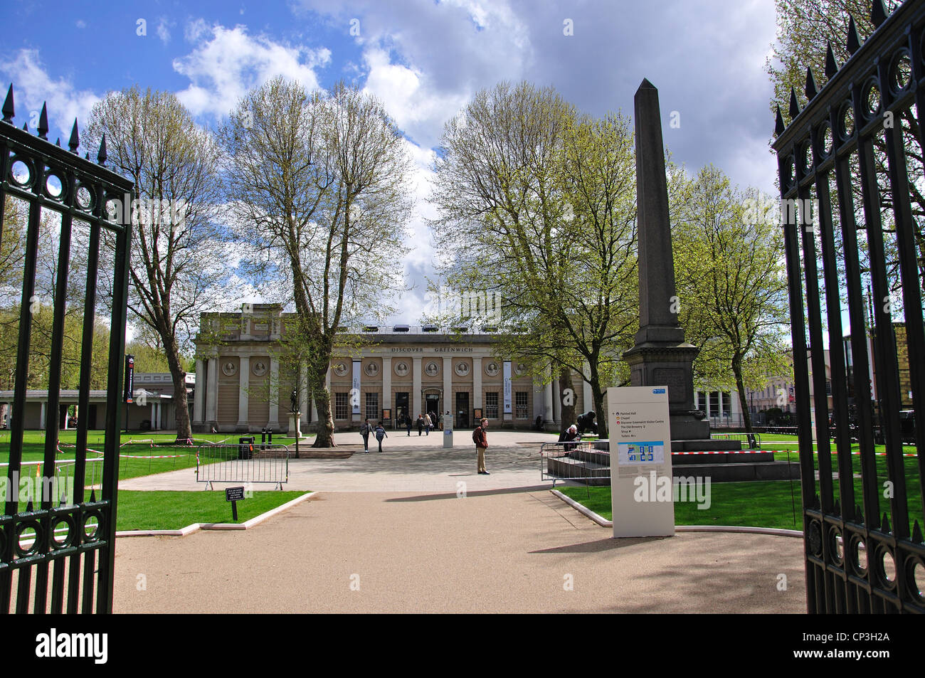 Scopri Greenwich Visitor Center, Greenwich, Borough of Greenwich, London, England, Regno Unito Foto Stock