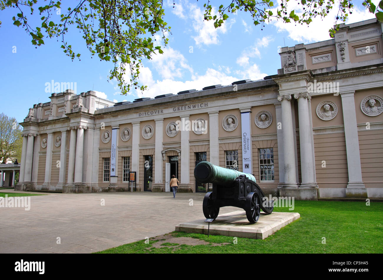 Scopri Greenwich Visitor Center, Greenwich, Borough of Greenwich, London, England, Regno Unito Foto Stock