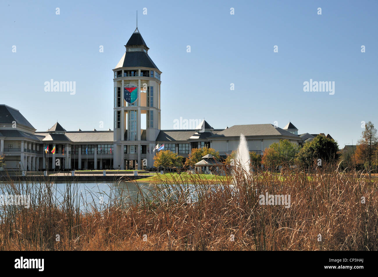 Il World Golf Hall of Fame, situato nel mondo del Golf Village, Sant'Agostino, Florida Foto Stock