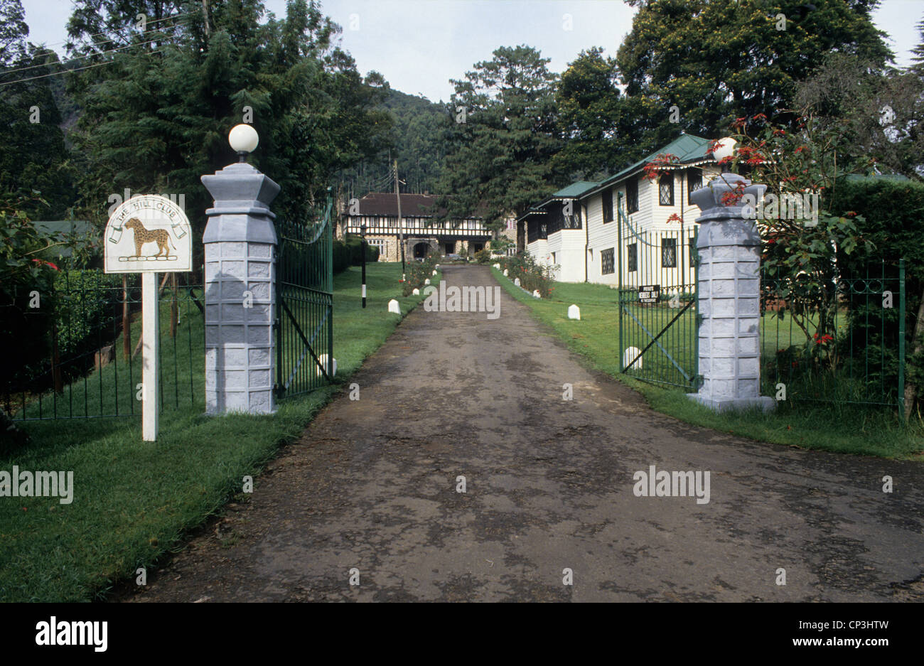 Lo Sri Lanka, l'Hill Club presso Nuwara Eliya, un istituzione tra i "vecchi colonials'. Foto Stock