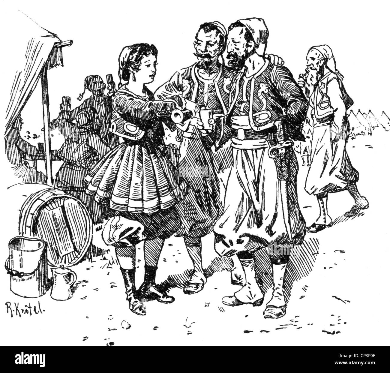 Eventi, guerra franco-prussiana 1870 - 1871, diritti-aggiuntivi-clearences-non disponibile Foto Stock