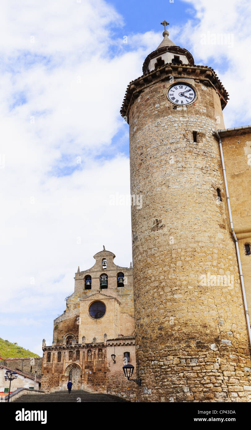 San Salvador monastero. Oña. A Burgos. Spagna Foto Stock