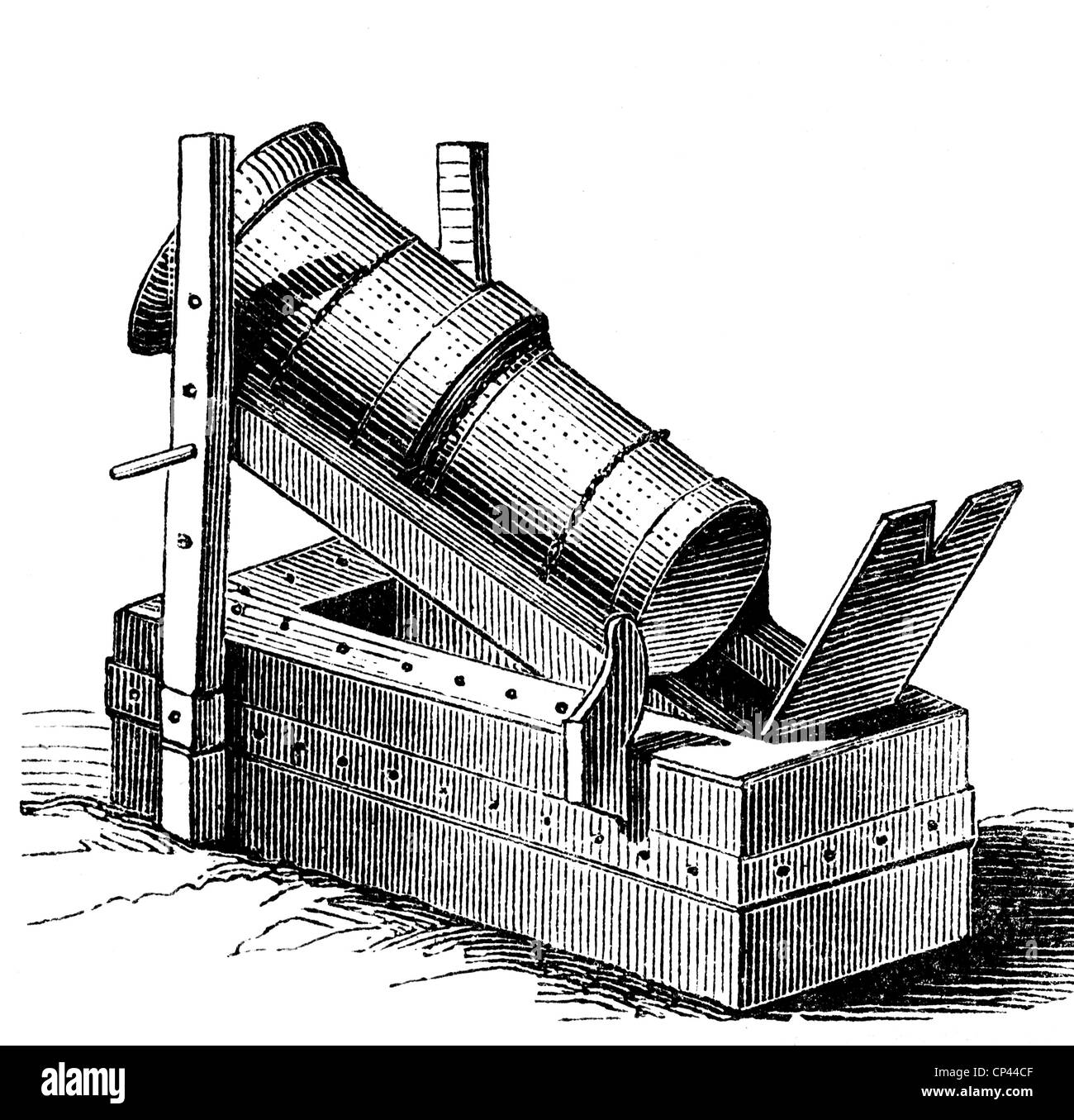 Militare, artiglieria, cannone, howitzer, 16 ° secolo, incisione del legno, 19 ° secolo, cannone, cannoni, pistola, armi, armi, armi, armi, armi, armi, armi, armi, ingegneria, tecnologia, tecnologie, tecniche, storico, storico, diritti aggiuntivi-clearences-non disponibile Foto Stock