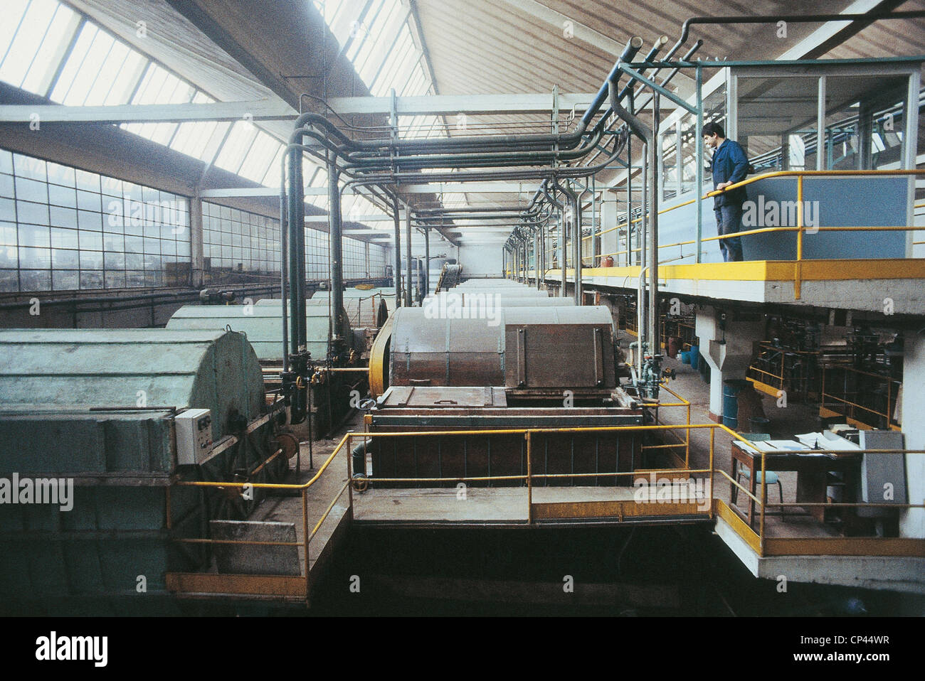 Piemonte Teresa della concia delle pelli Foto Stock
