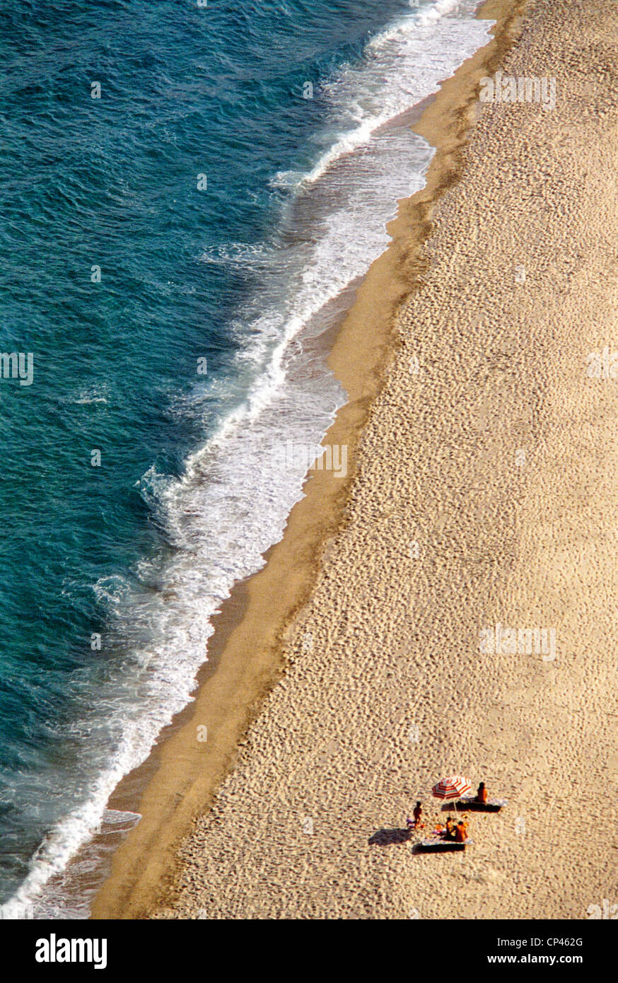 Calabria - Camini (Rc), la spiaggia. Foto Stock