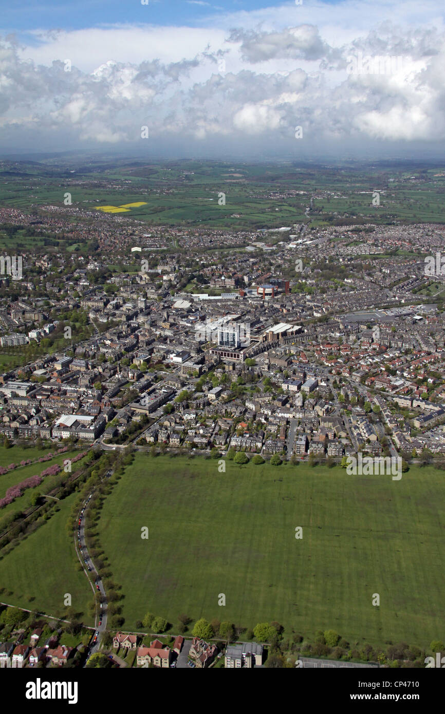 Vista aerea di Harrogate Foto Stock