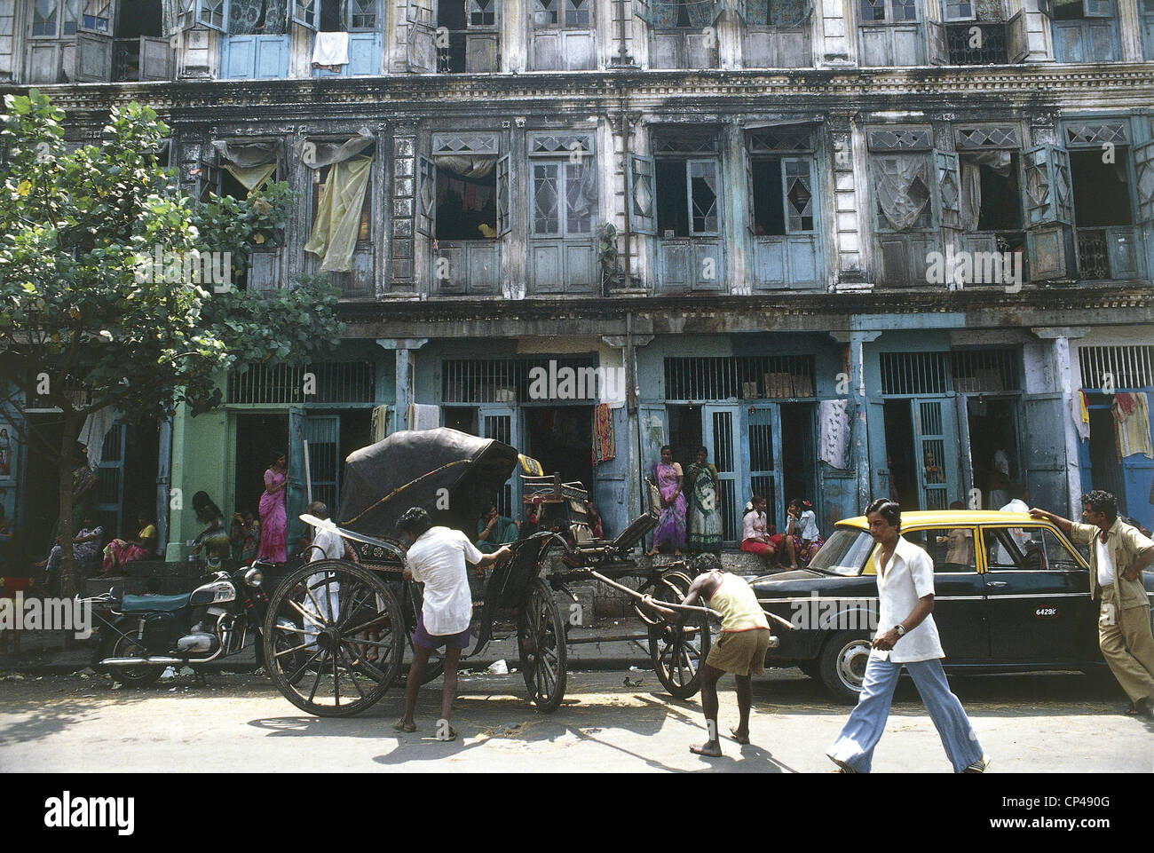 India - Maharashtra - Mumbai (Mumbai). Foras Road, il Quartiere a Luci Rosse. Foto Stock