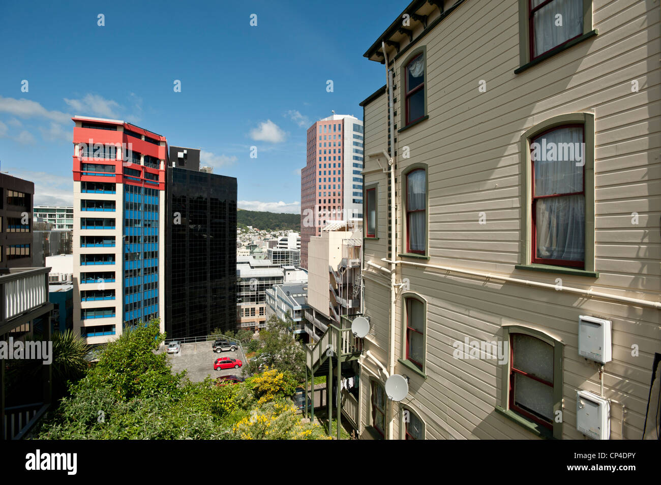 Wellington, Isola del nord, Nuova Zelanda Foto Stock