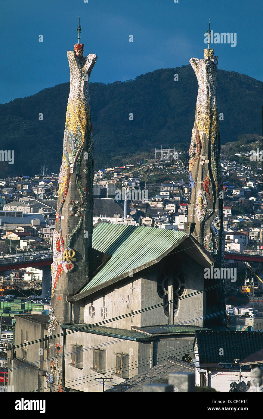 Giappone - Nagasaki. 26 la sezione Omaggi alla memoria dei Santi Martiri Foto Stock