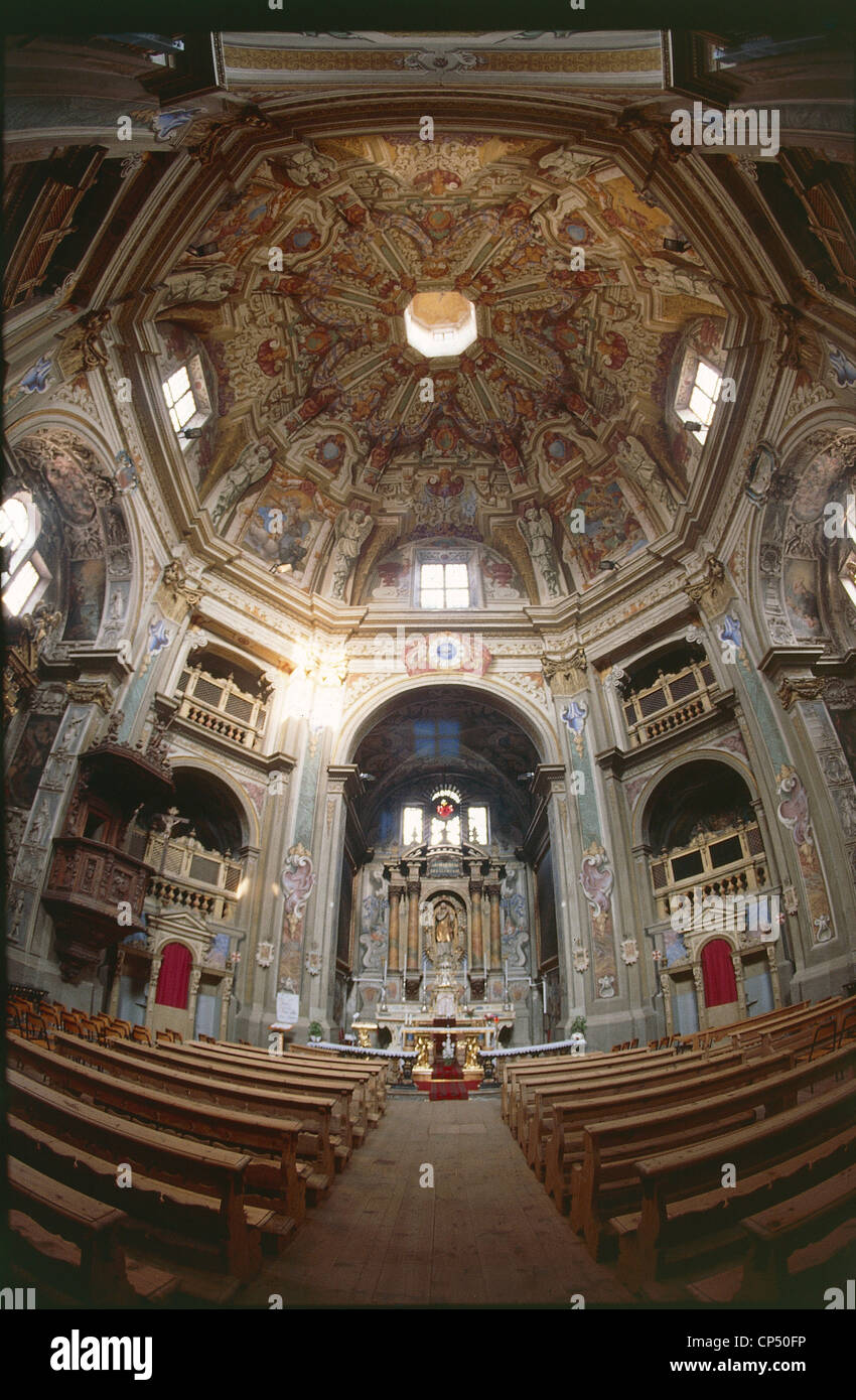 Lombardia - Bormio (So). La chiesa di San Ignazio di Loyola. Foto Stock