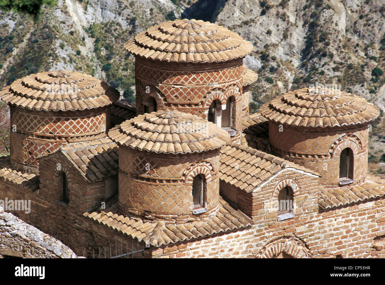 Calabria - Stilo (RC), la Chiesa cattolica nel IX secolo, bizantina Foto Stock