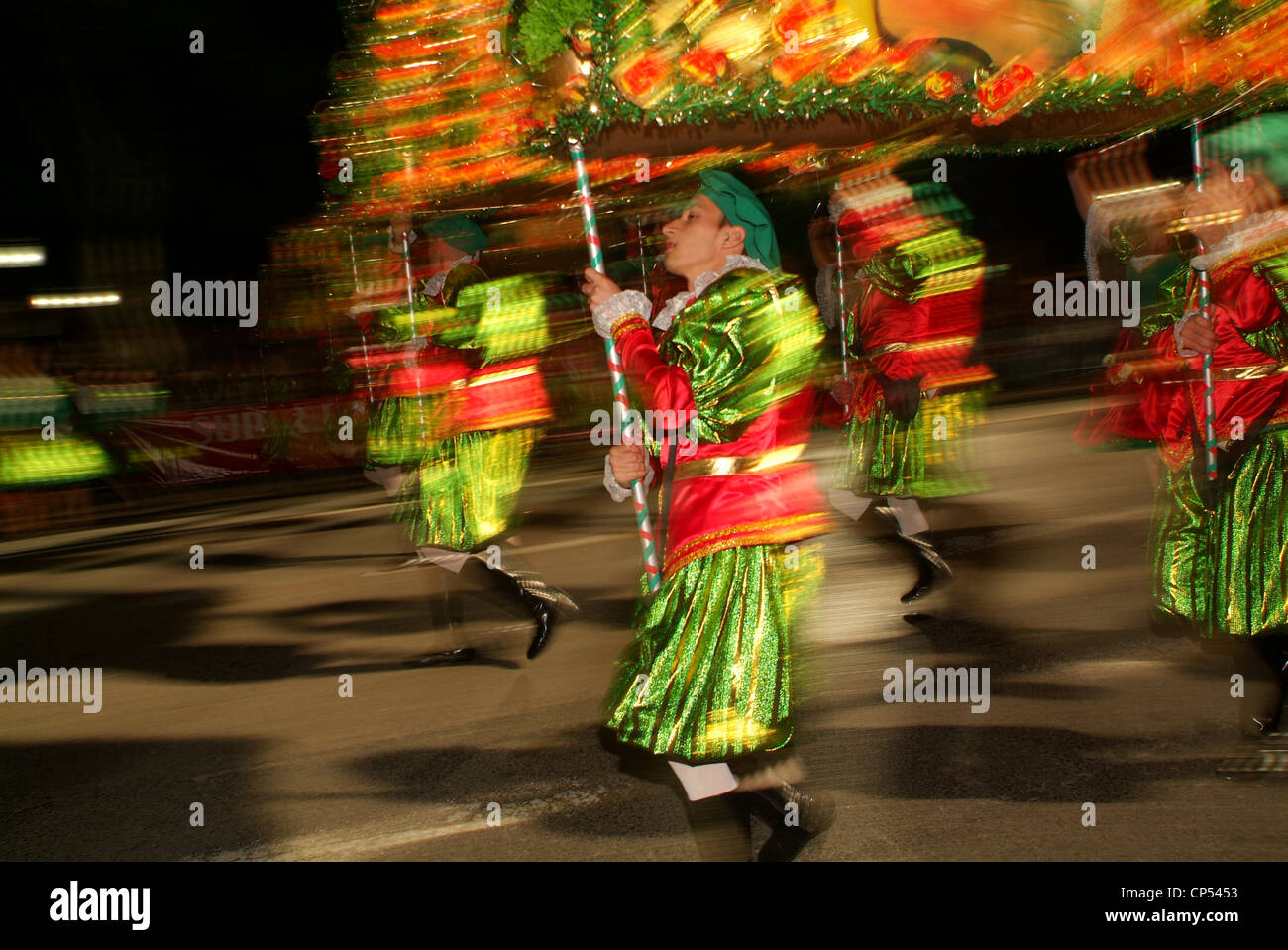 Marchas Populares Festas Santos Populares Santo Antonio Avenida da Liberdade Lisbona Portogallo Europa Foto Stock