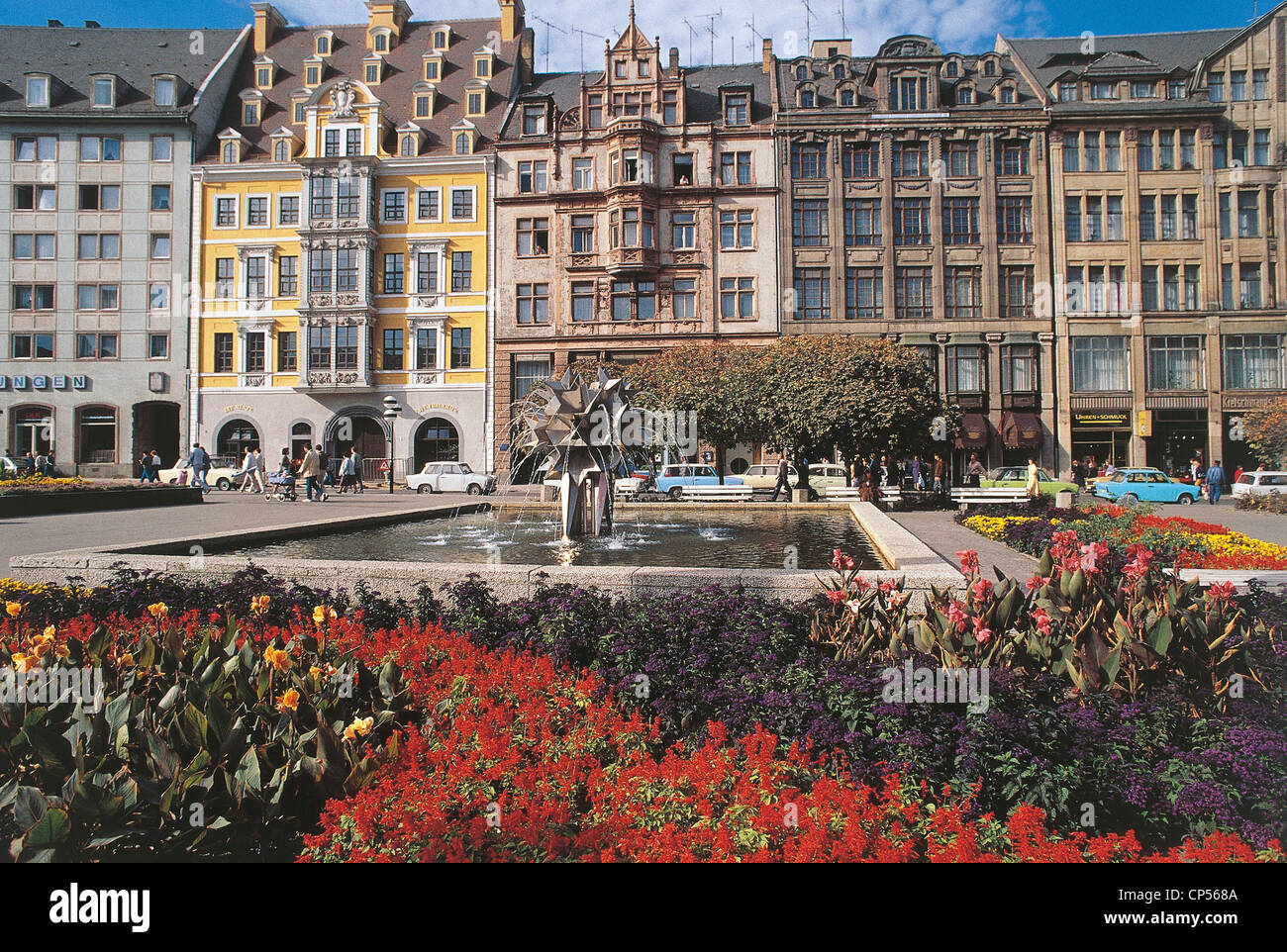 Germania - il ventesimo secolo e gli anni ottanta - la Germania orientale - Leipzig Foto Stock