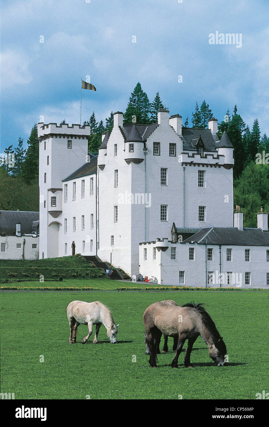 Regno Unito - Scozia Blair Castle Foto Stock