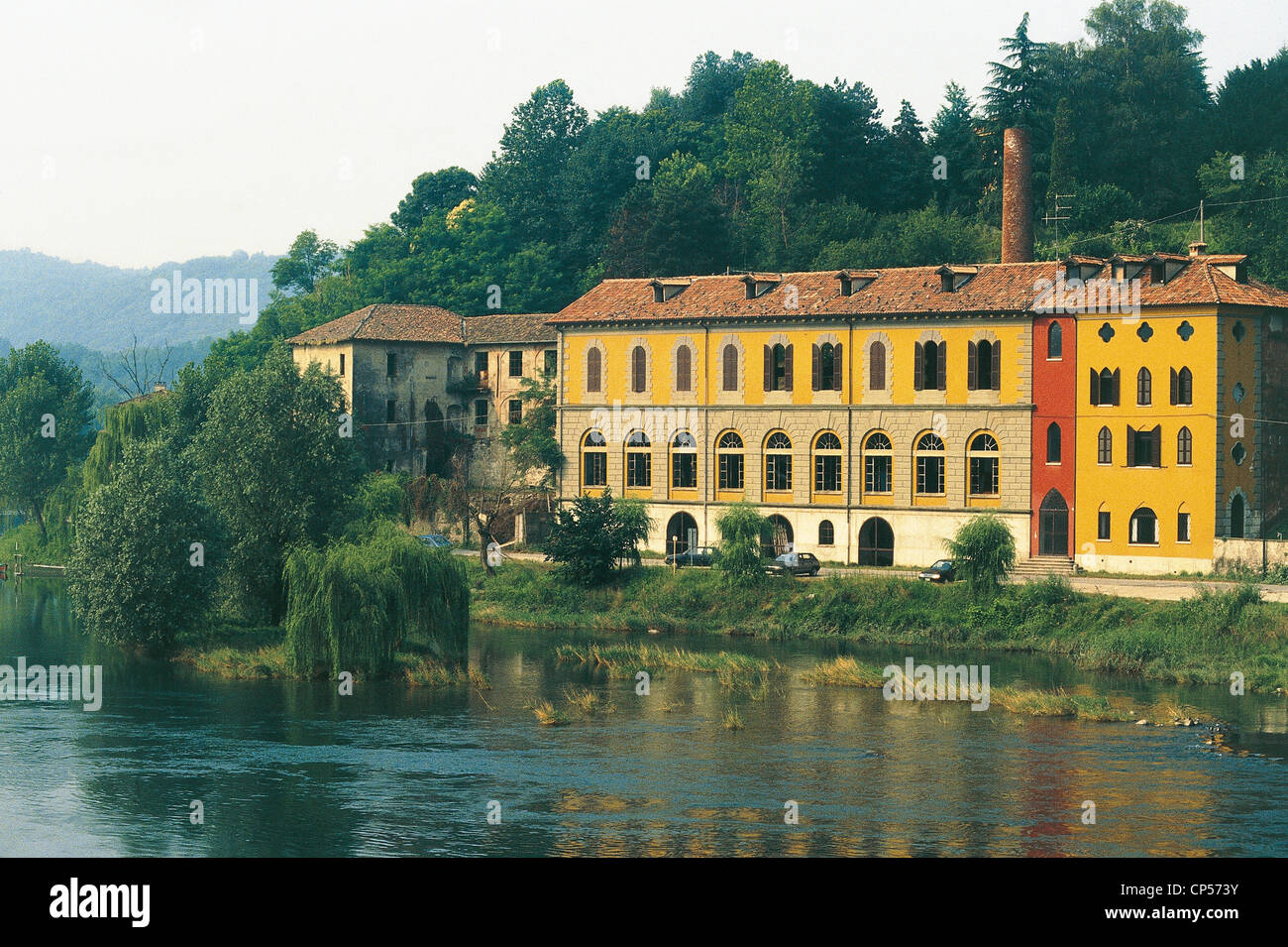 Lombardia BRIVIO FILANDA Molinazzo Foto Stock