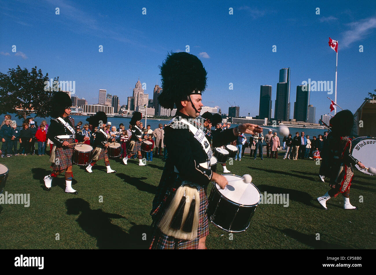 In Canada la banda di Windsor Foto Stock