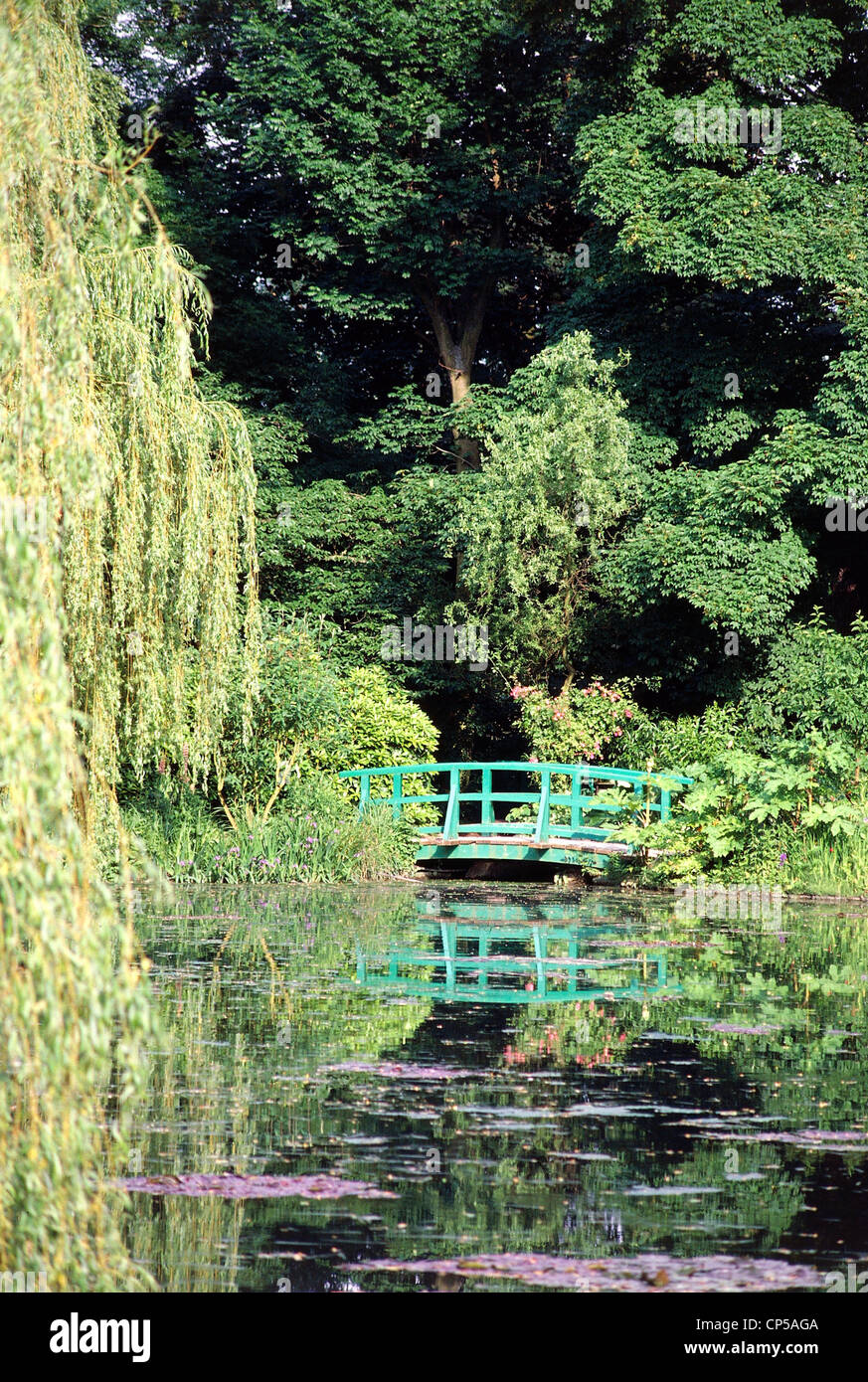 Francia - Alta Normandia - Giverny. Il giardino di Monet. Foto Stock