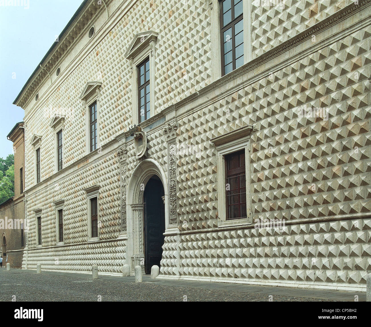 Italia - Emilia Romagna - Ferrara - Palazzo dei Diamanti - Palazzo dei Diamanti Foto Stock