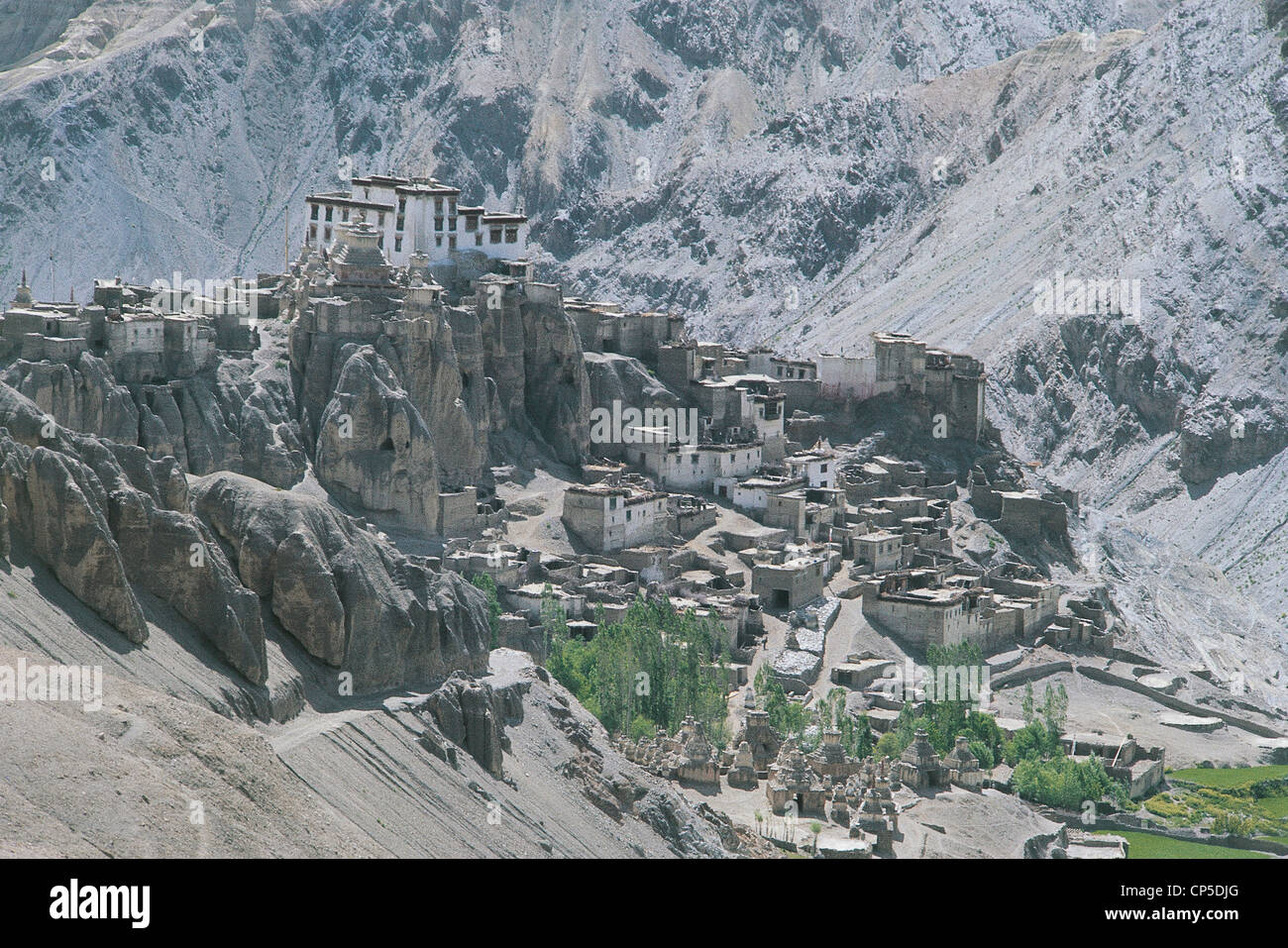 India - Jammu e Kashmir. Laddakh, il monastero di Lamayuru Lamaist. Foto Stock