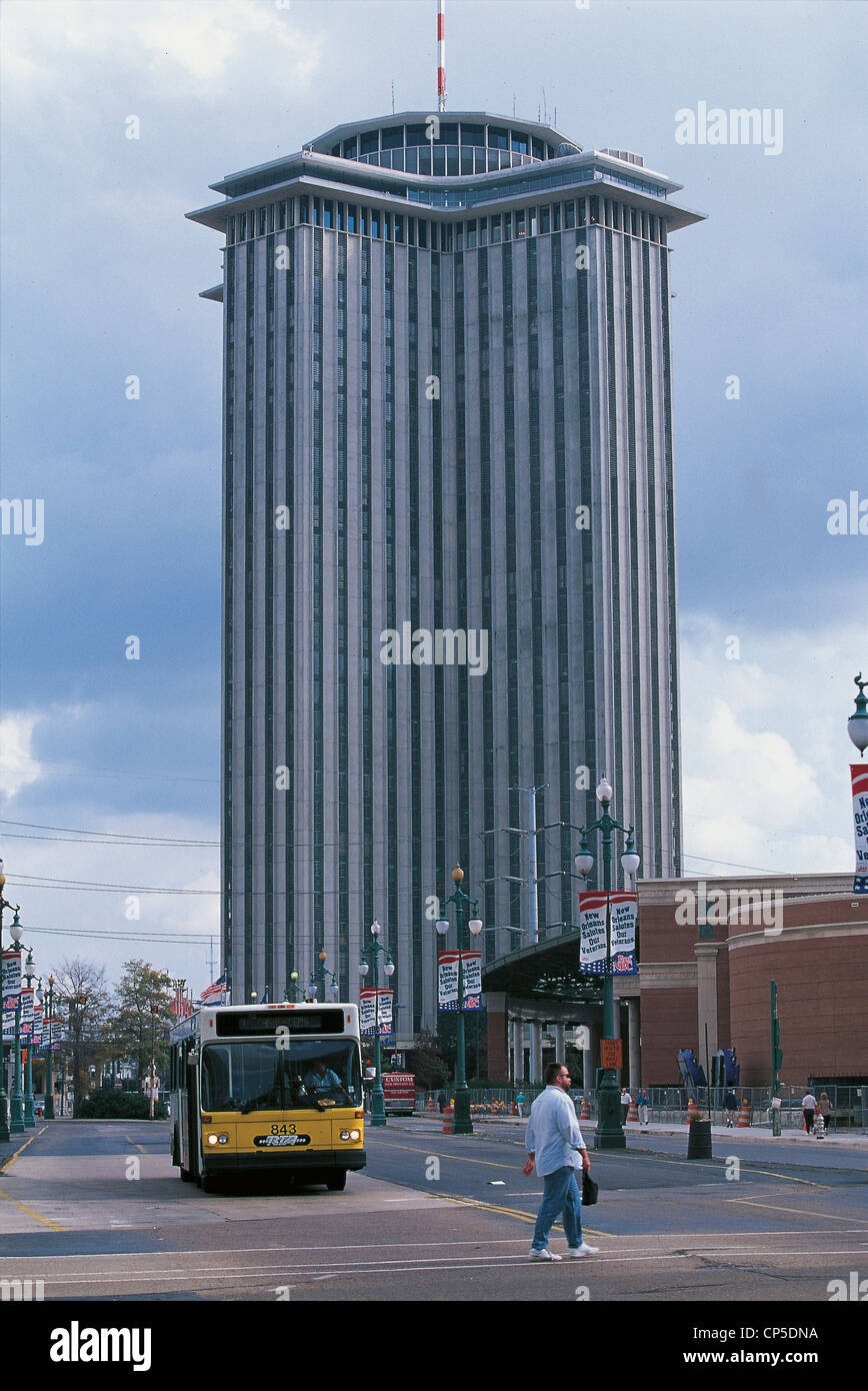 Stati Uniti d'America - Louisiana, New Orleans. World Trade Center Foto Stock