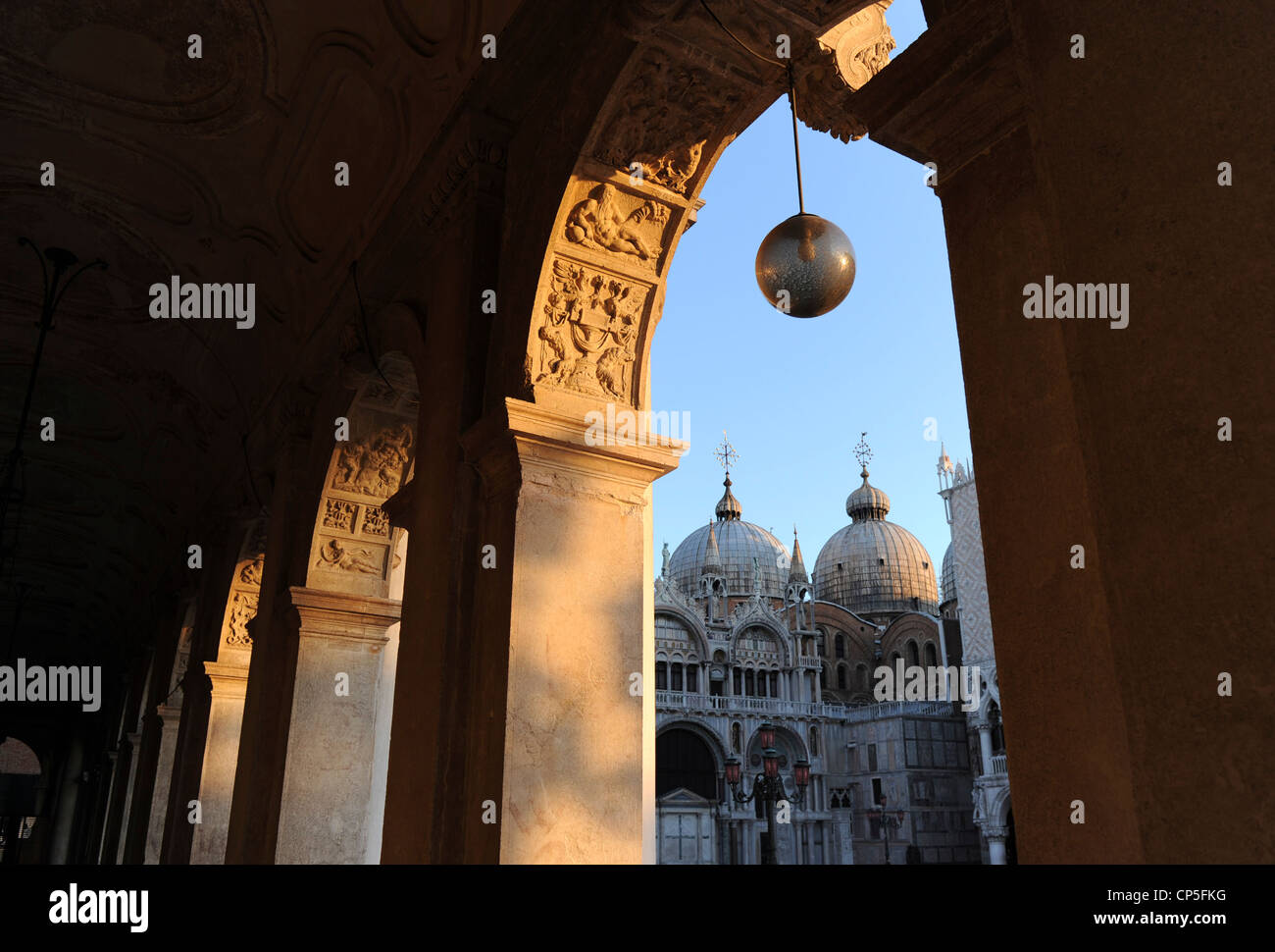 Basilica di San Marco a Venezia, Italia Foto Stock