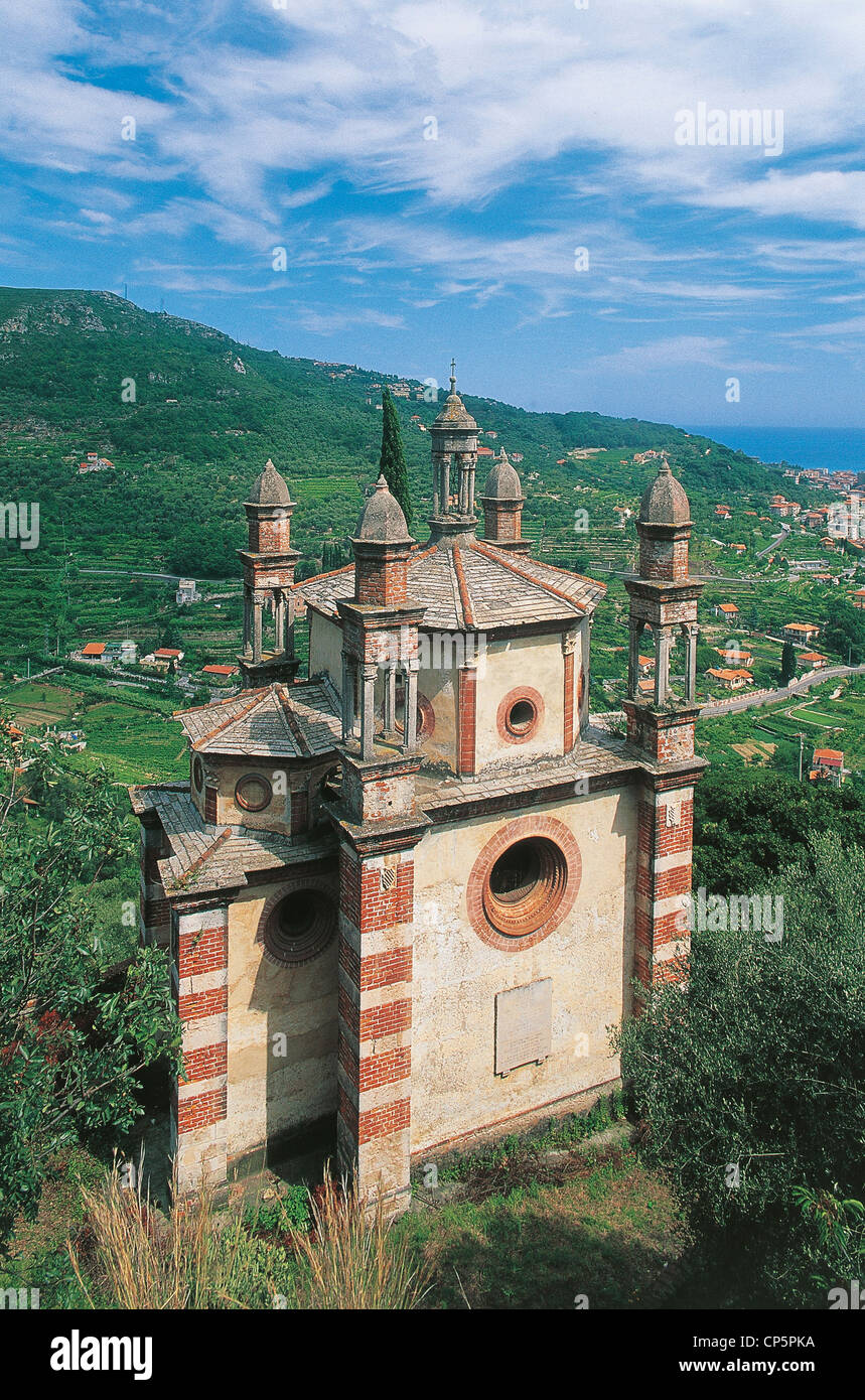 Ligure Finale Ligure la cappella di Nostra Signora di Loreto (fine XV secolo) Foto Stock