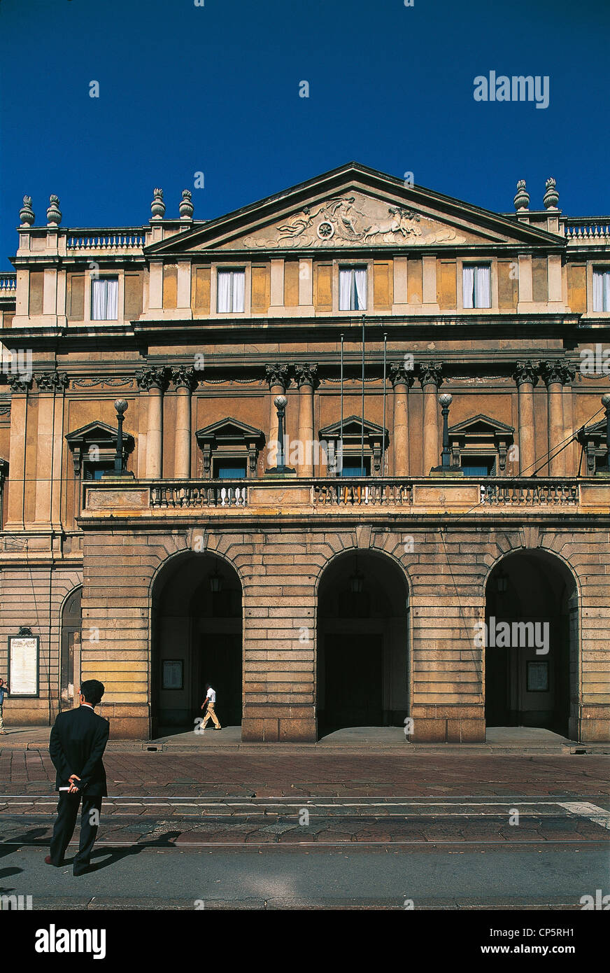 Lombardia Milano Teatro alla Scala Foto Stock