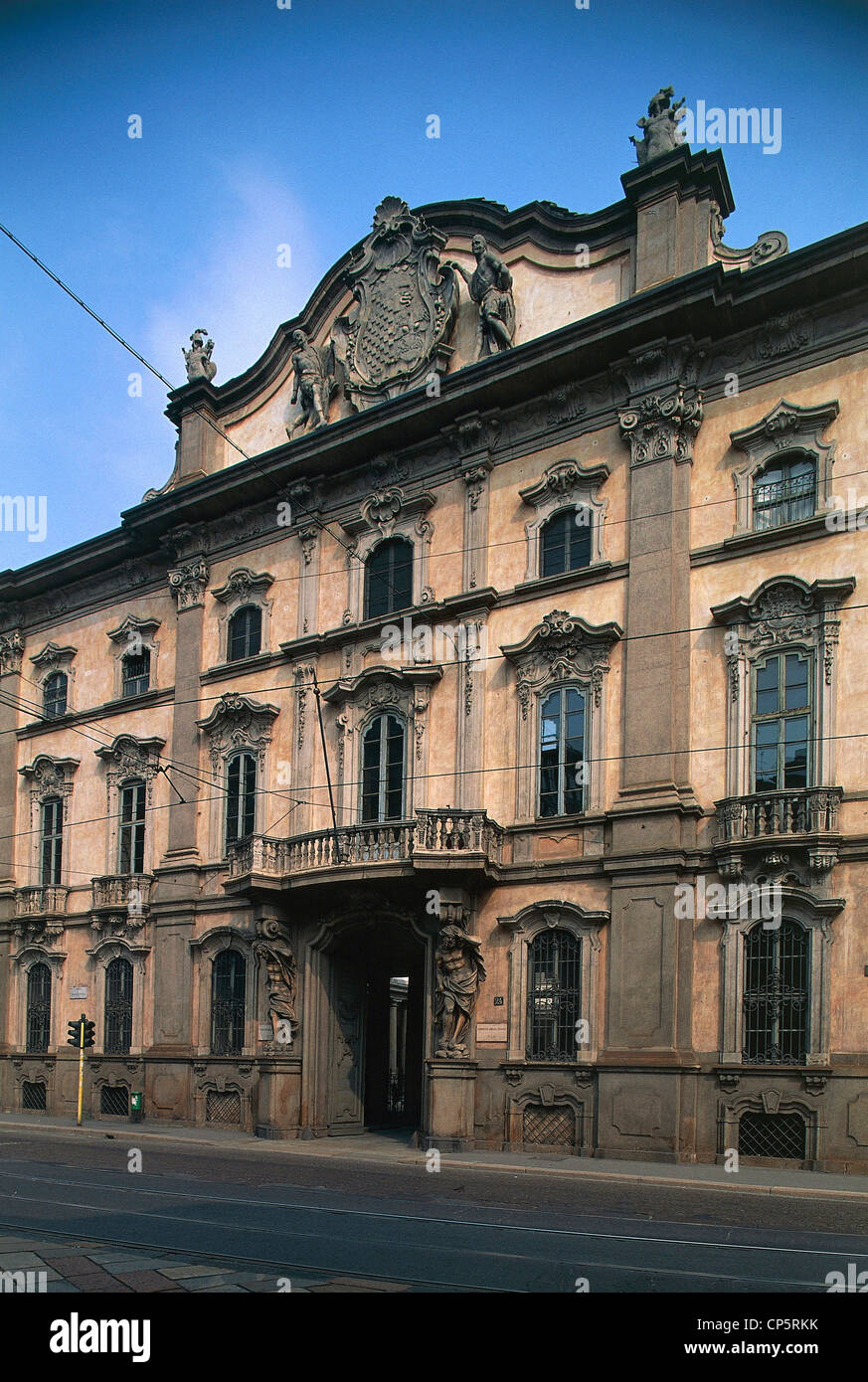 Lombardia - Milano. Palazzo Litta, Corso Magenta facciata. Foto Stock