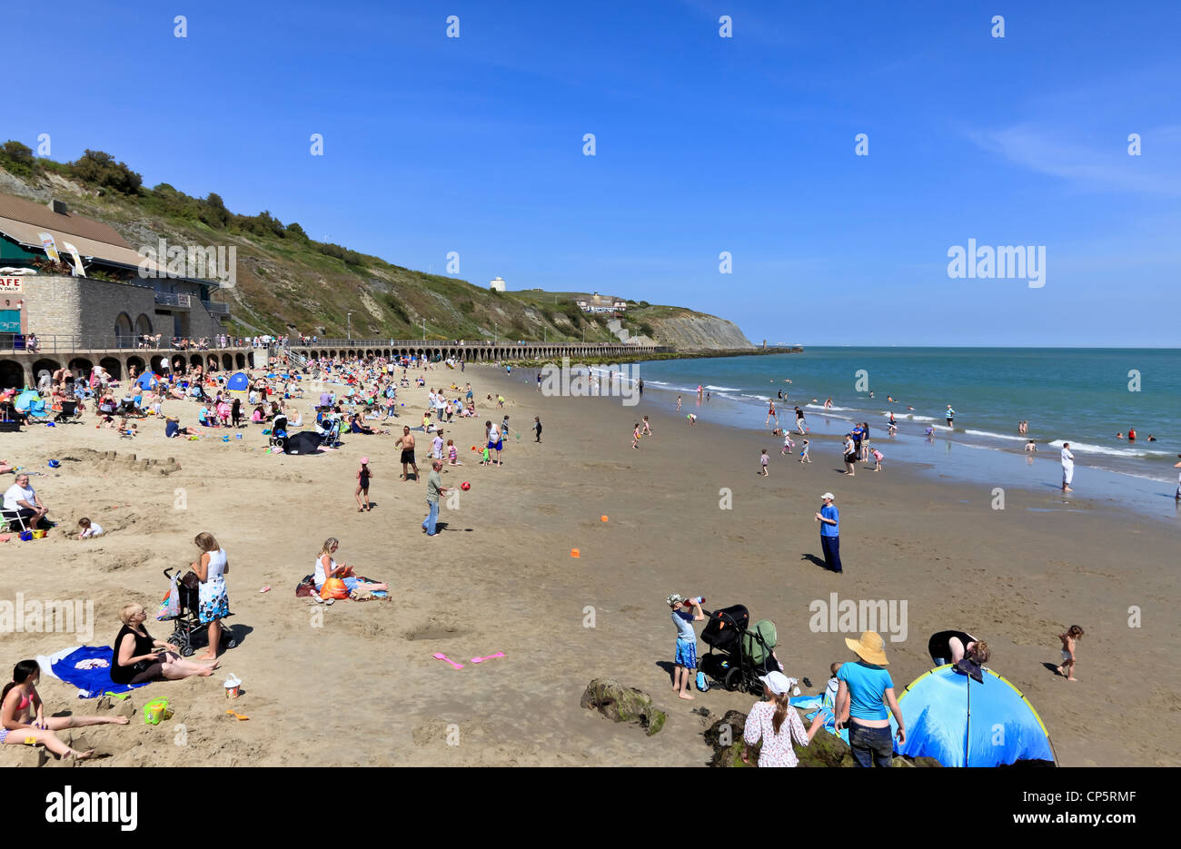 3801. East Beach, Folkestone, Kent, Regno Unito Foto Stock