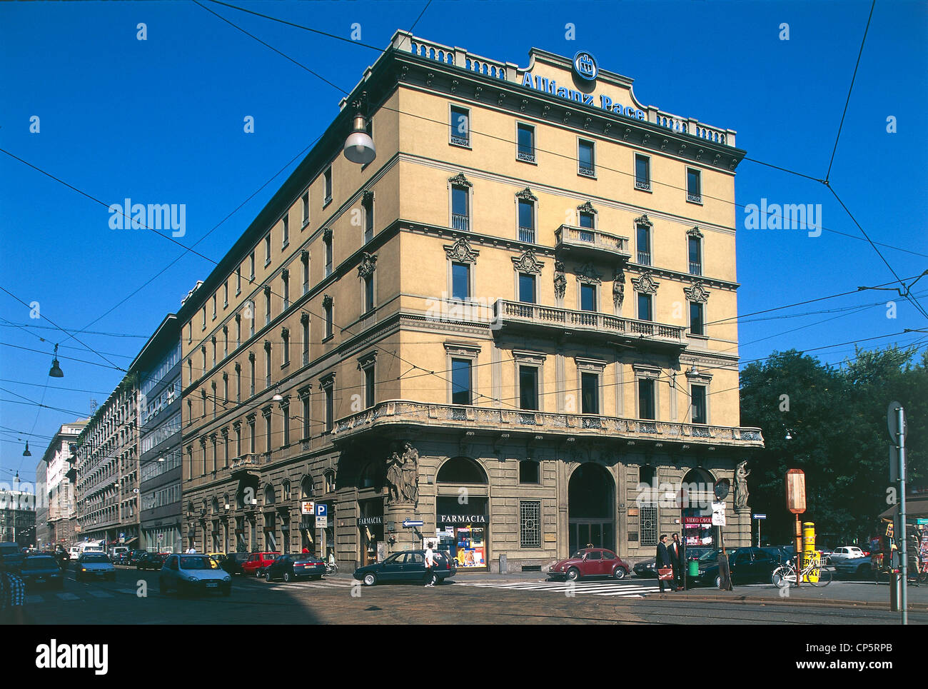 Lombardia - Milano. Piazza Cavour. Foto Stock