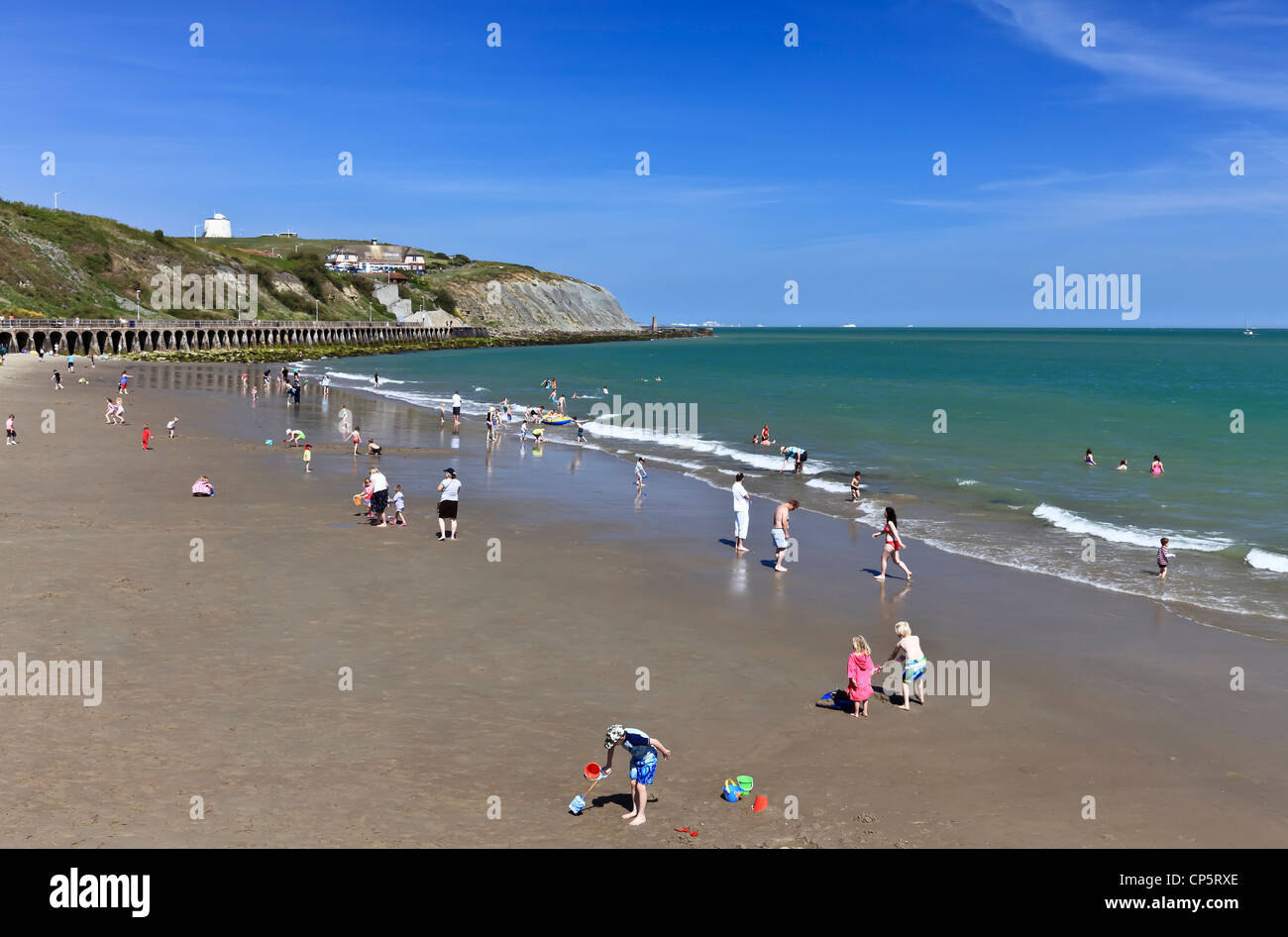 3803. East Beach, Folkestone, Kent, Regno Unito Foto Stock