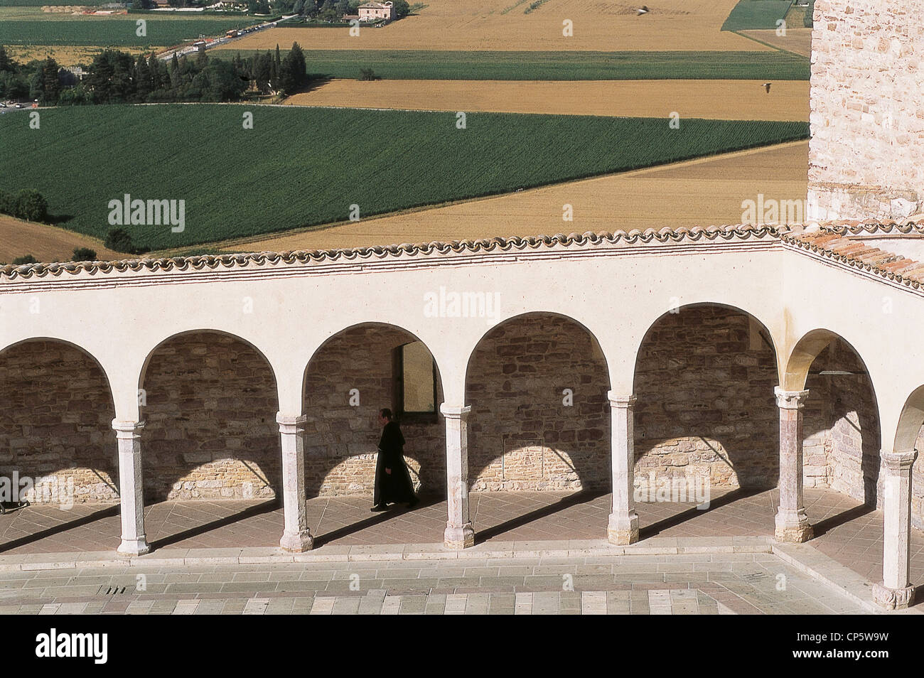 Santuario di San Francesco di Assisi Umbria Offerte Foto Stock