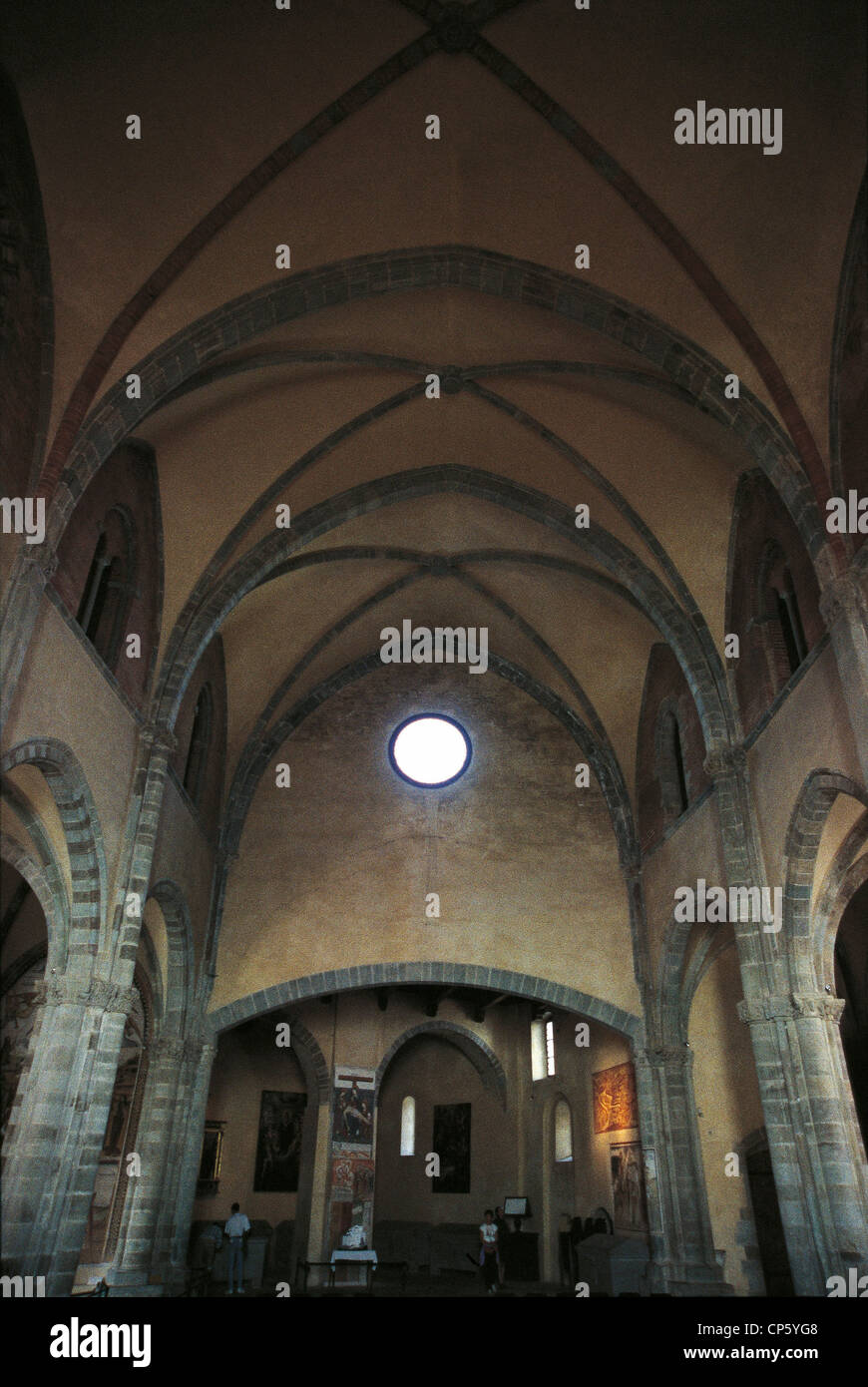 Piemonte - intorno a Chiusa di San Michele (Torino). Sacra di San Michele, ext. Foto Stock