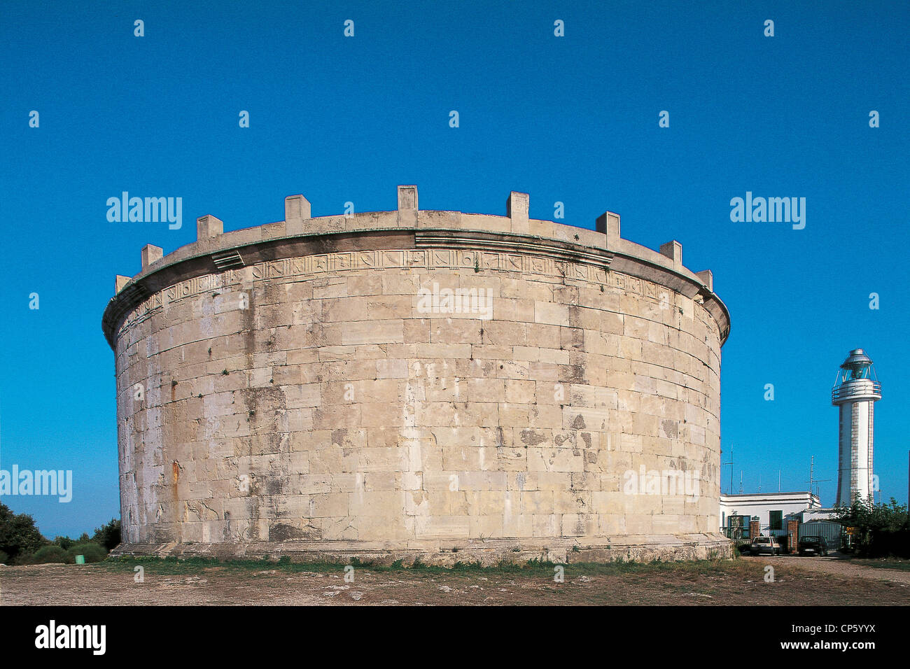 Lazio - Gaeta (Lt), Mausoleo di Lucius Munatius Planco, 22 BC Foto Stock