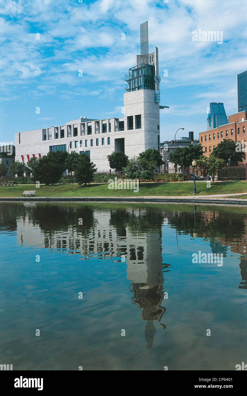 Canada, Québec. Montreal Museo di Archeologia e Storia Foto Stock