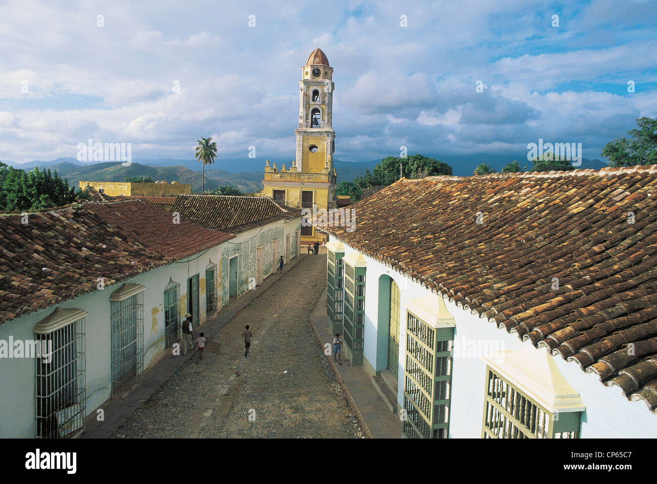 Sancti Spiritus CUBA TRINIDAD VIA ECHERRI Foto Stock