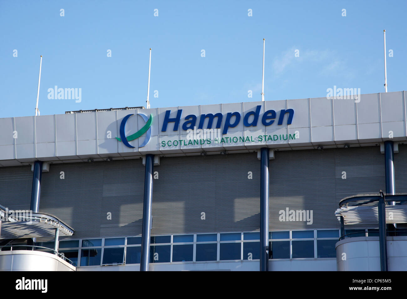 Hampden Park Scottish National Stadium Glasgow Scotland Regno Unito Foto Stock