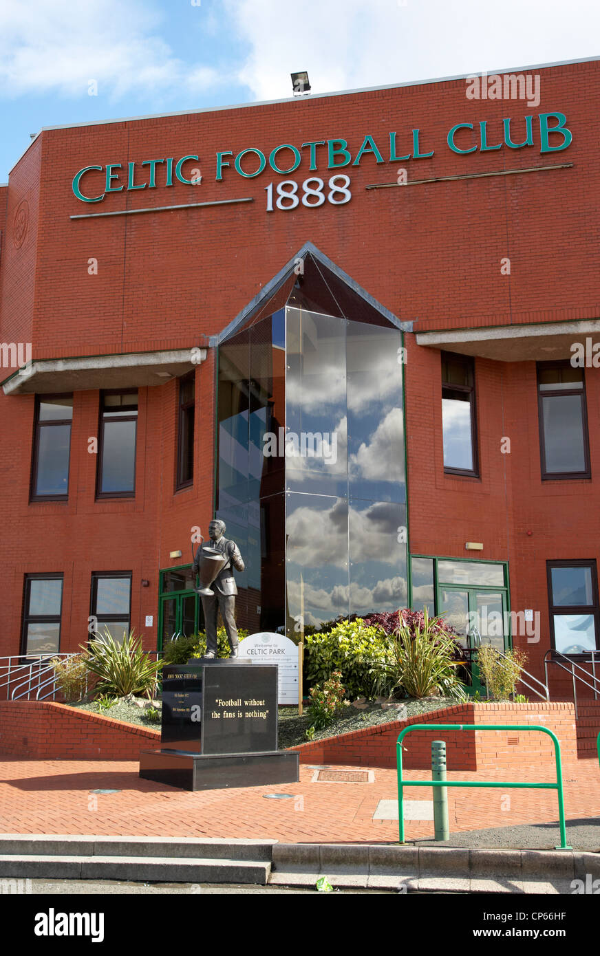 Celtic Park parkhead Stadium casa di Glasgow Celtic FC Scotland Regno Unito Foto Stock