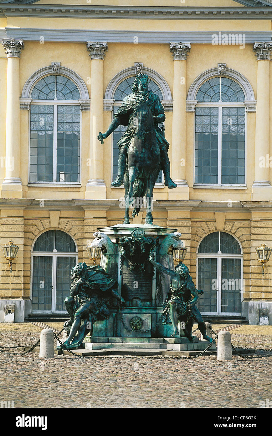 Germania Berlin Charlottenburg Palace monumento Foto Stock