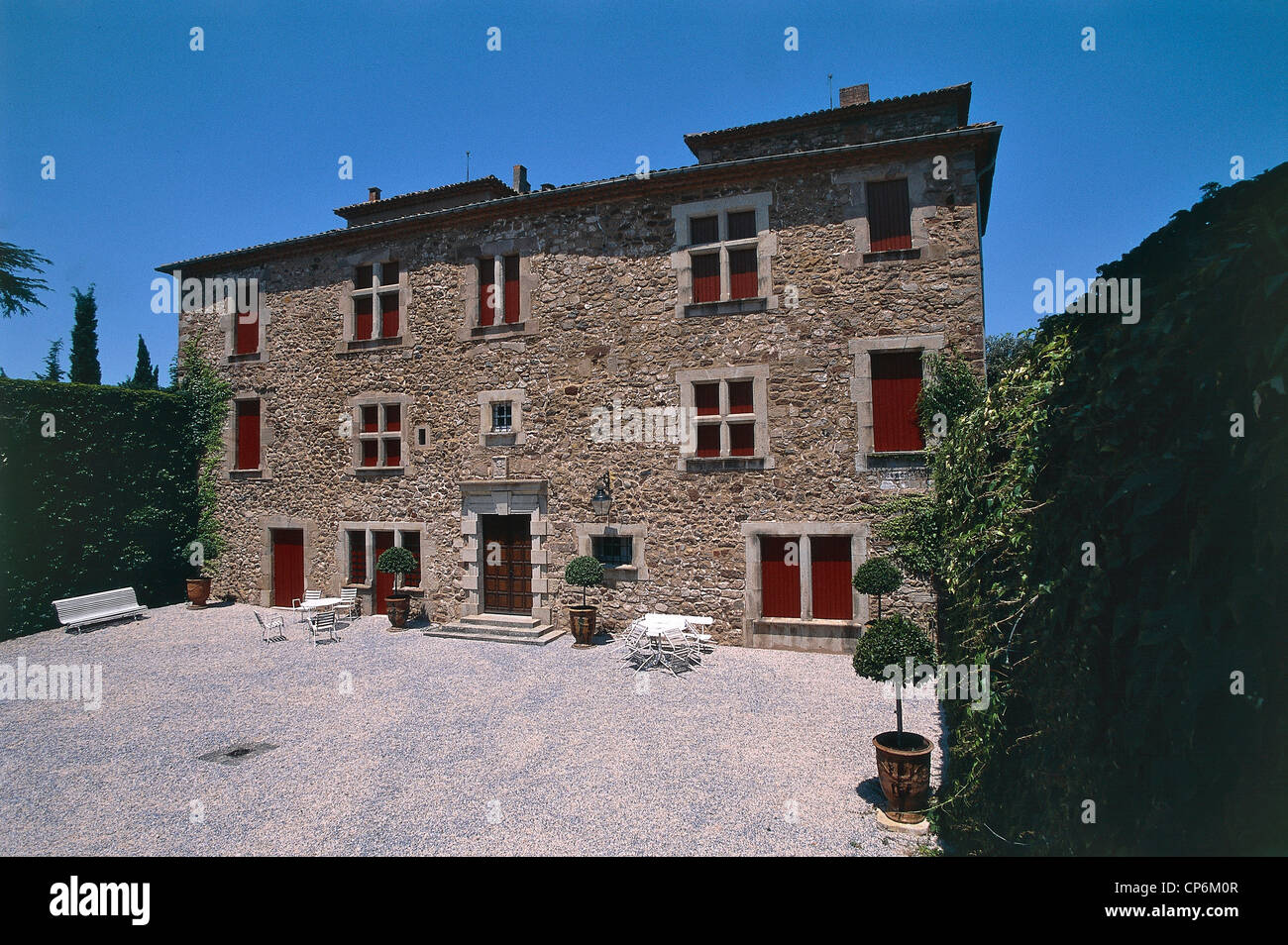 Francia - Linguadoca Rossiglione - HERAULT - Castello Cazilhac. Foto Stock