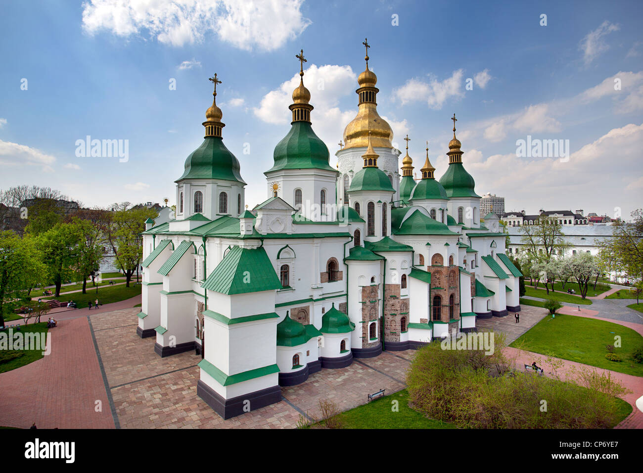 Saint Sophia cattedrale di Kiev, in Ucraina. Foto Stock