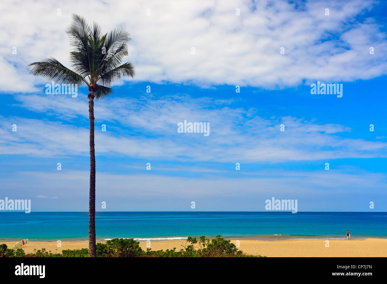 Hapuna Beach Stato Park‎ - Big Island - Hawaii Foto Stock